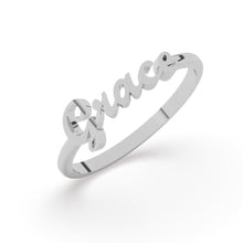 Load image into Gallery viewer, Personalized Design Ring | Custom Handwriting Name | Gift For Valentine | Minimalist Ring
