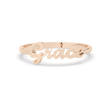Load image into Gallery viewer, Personalized Design Ring | Custom Handwriting Name | Gift For Valentine | Minimalist Ring

