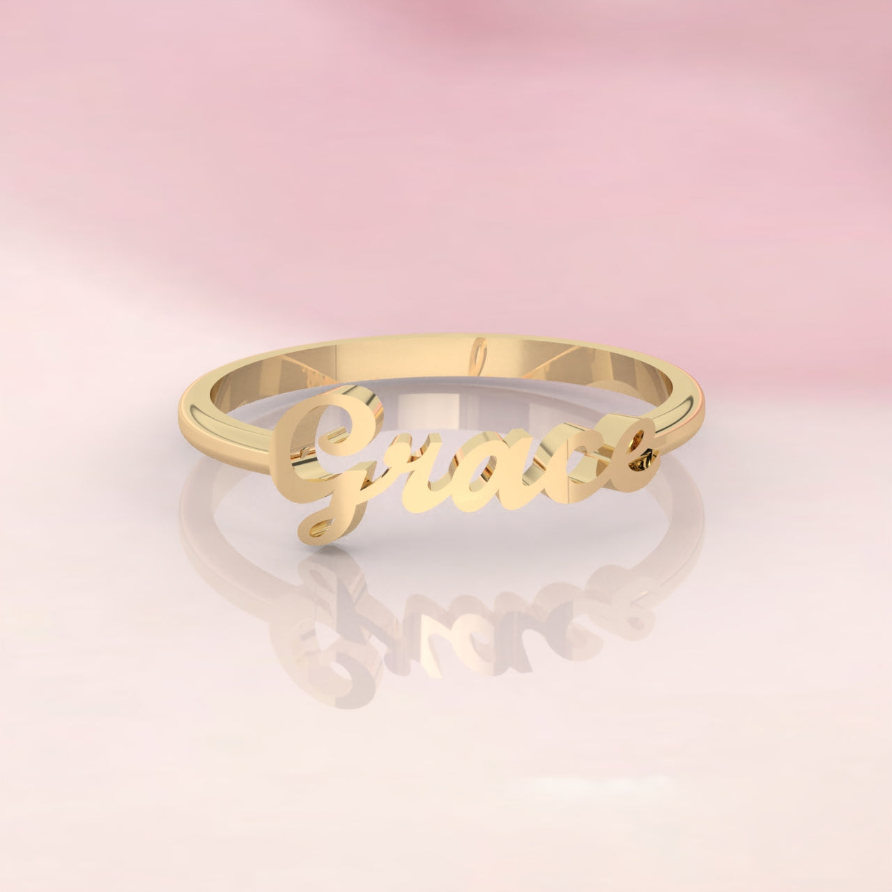 Personalized Design Ring | Custom Handwriting Name | Gift For Valentine | Minimalist Ring